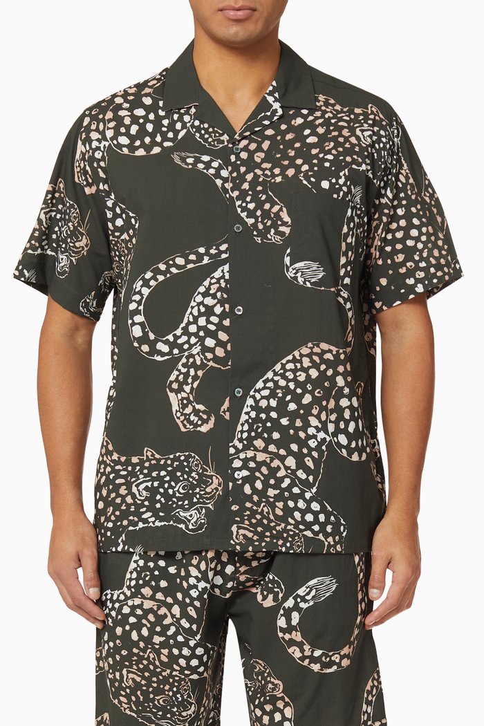 

Cuban Jag Shirt, Green