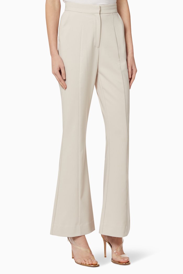 

Fit and Flare Pants, Neutral