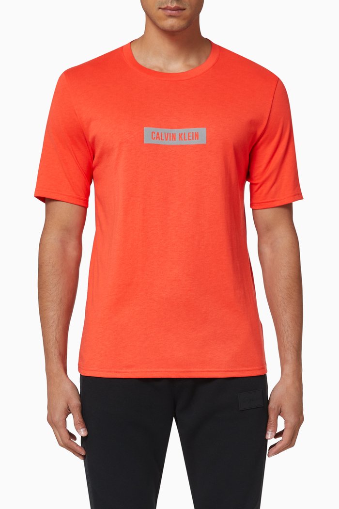 

Organic Cotton Logo T-shirt, Orange