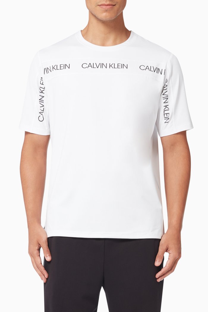 

CK Cool Touch Gym T-shirt, White