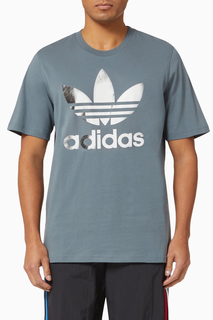 

Trefoil Holographic Jersey T-shirt, Green