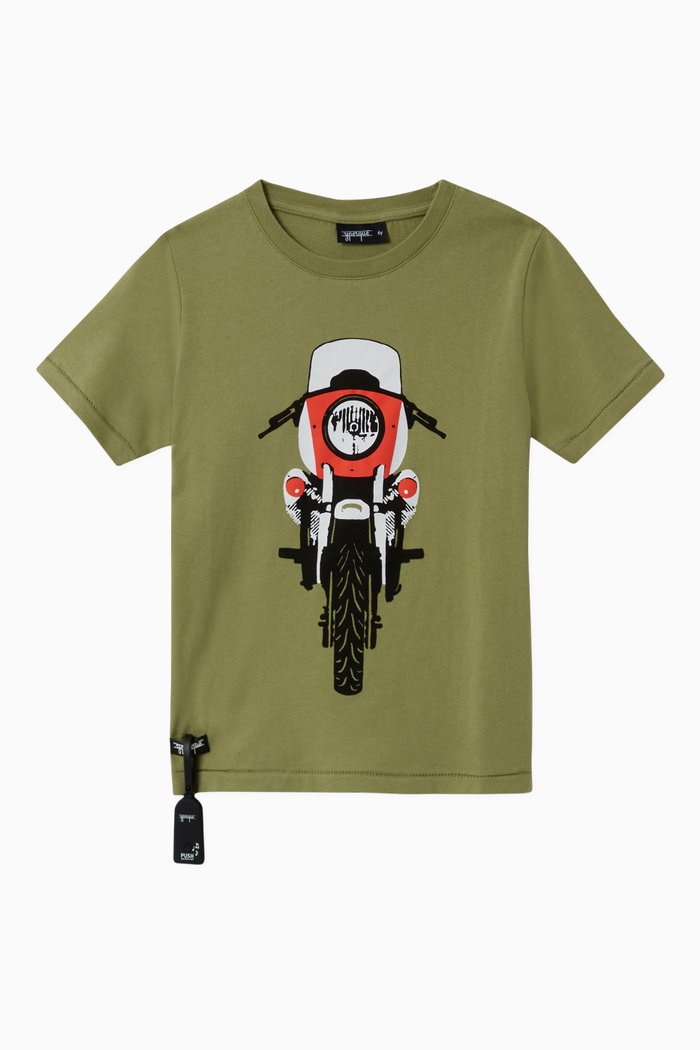 

Motorbike Sound Jersey T-shirt, Green