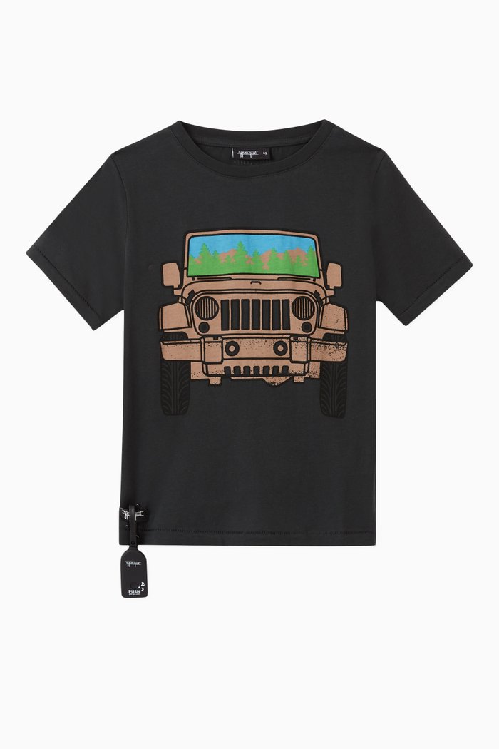 

Off Road Sound Jersey T-shirt, Black