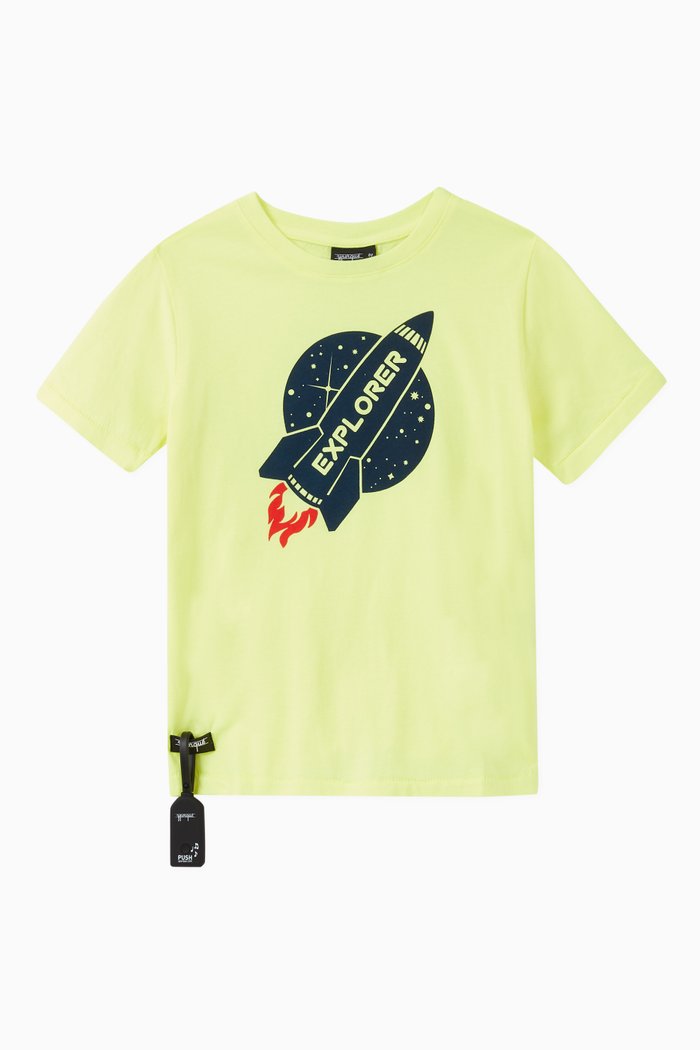 

Explorer Spaceship Jersey T-shirt, Green