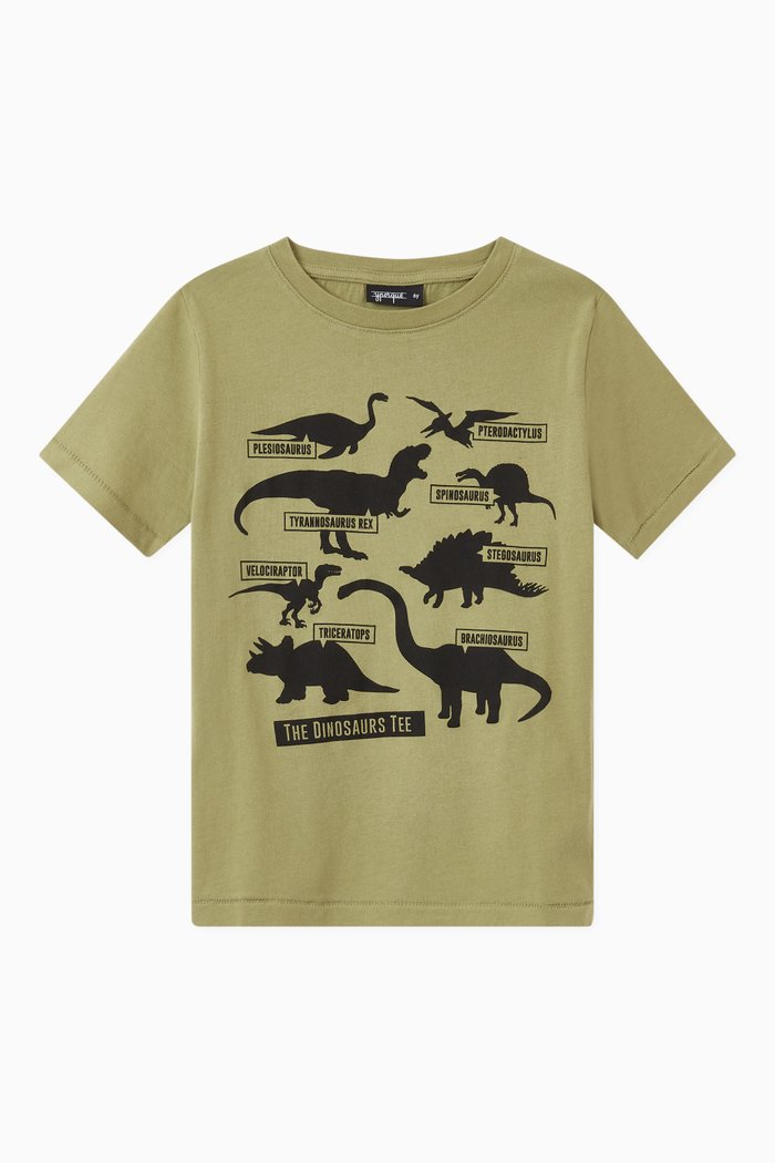 

Dinosaurs Jersey T-shirt, Green