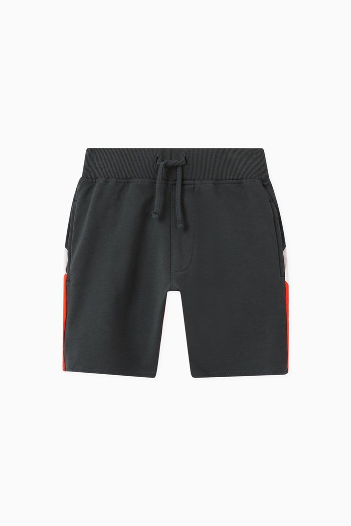 

Shark Teeth Shorts, Black