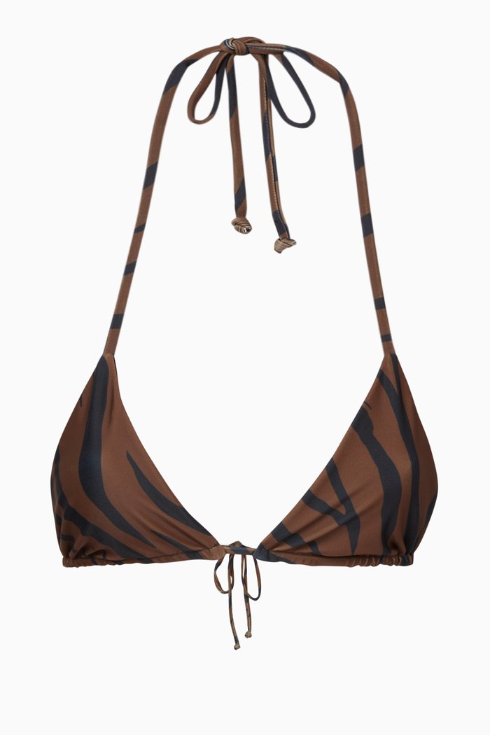 

Sundar Bikini Top, Brown