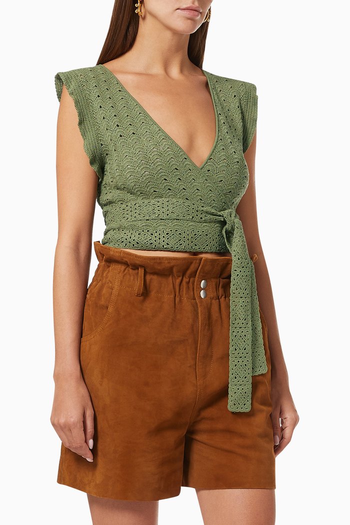 Melino Knitted Top, Brown