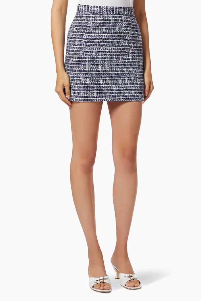 

Tweed Mini Skirt, Multicolour