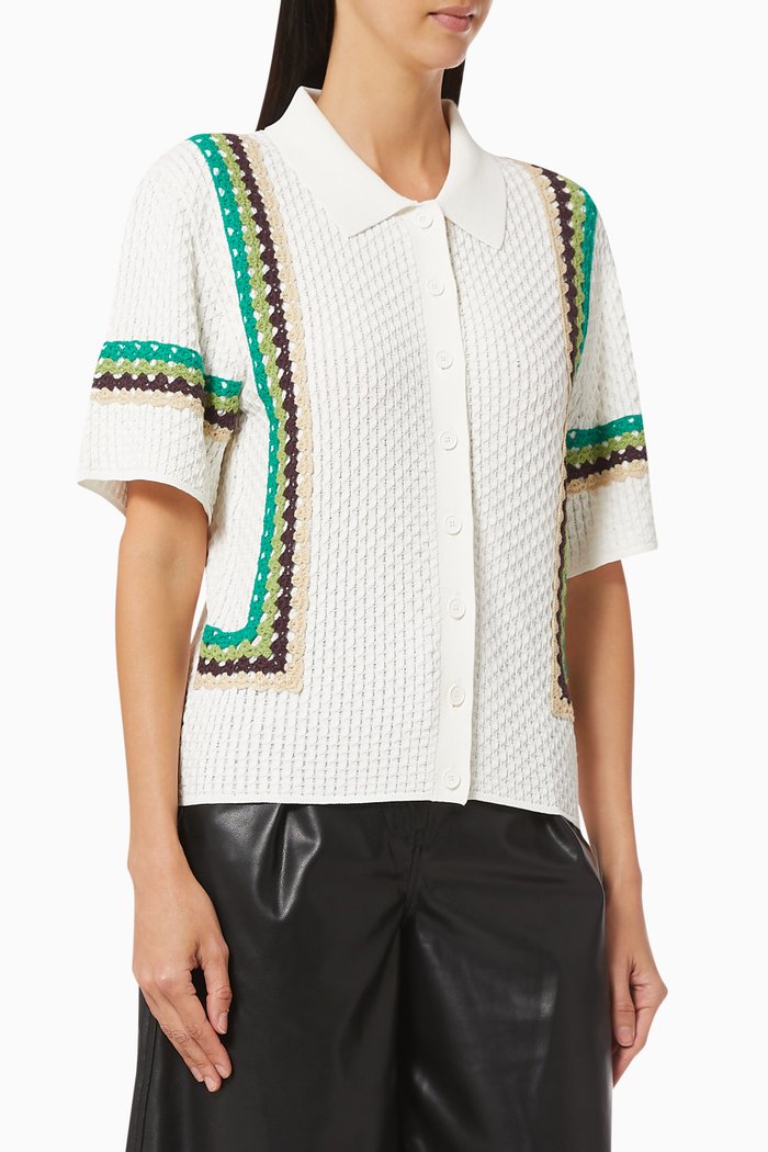 

Polo Knit Top, Multicolour