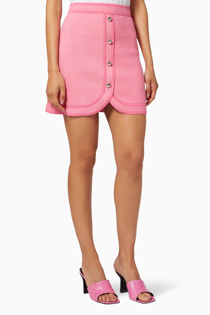

Mac Knit Short Skirt, Red