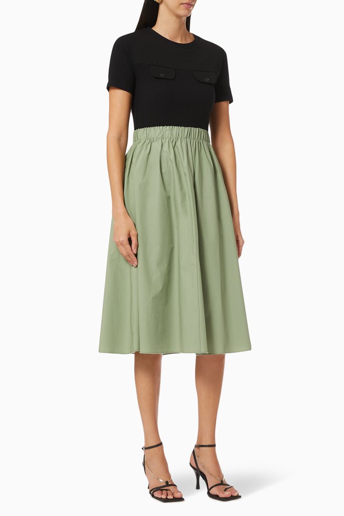 Optical Illusion Dress, Neutral