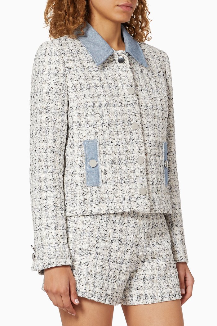 

Verona Tweed Jacket, Neutral
