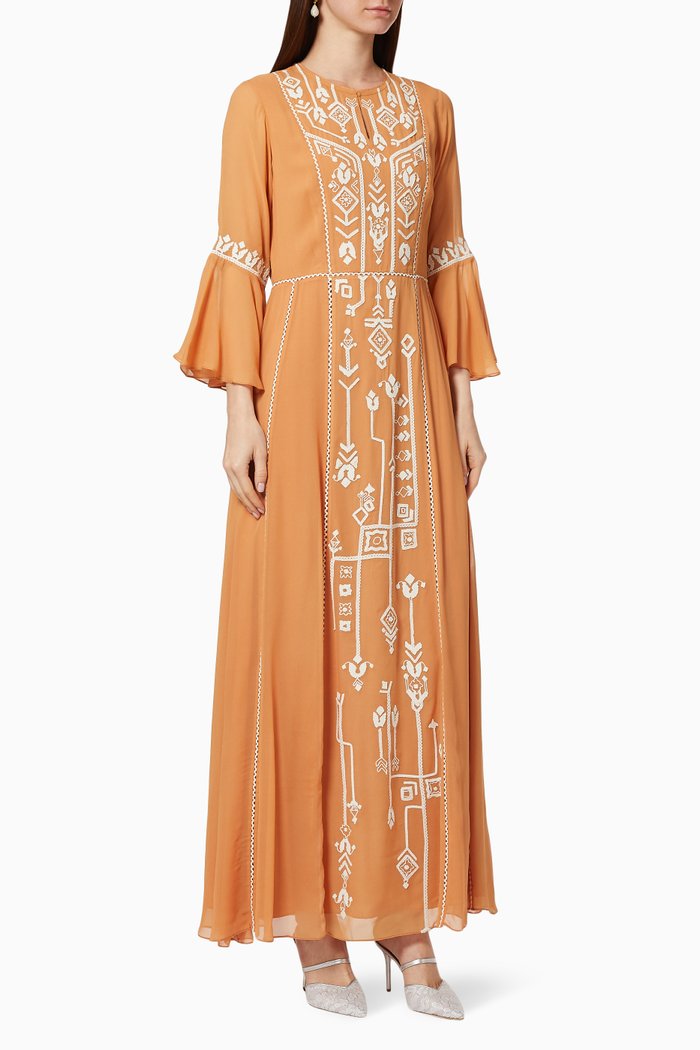 

Legoland Georgette Kaftan, Orange