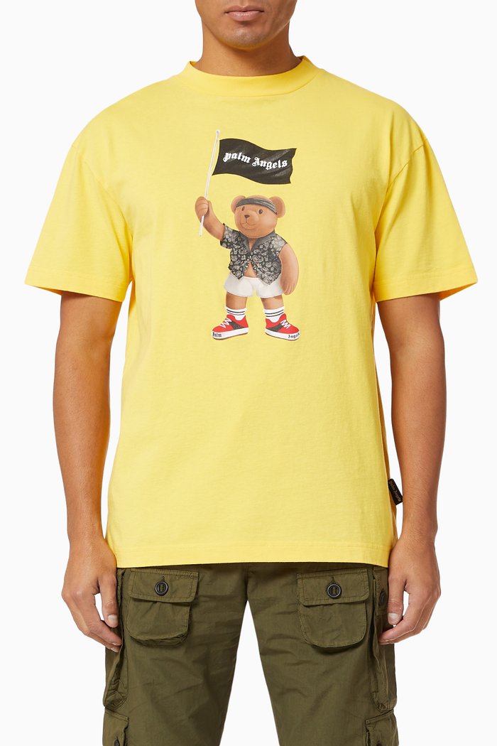 

Pirate Bear T-shirt in Cotton, Yellow