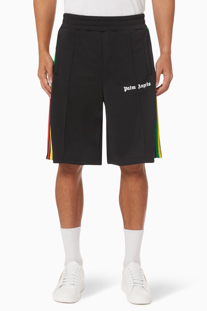 

Exodus Track Shorts in Technical Fabric, Black