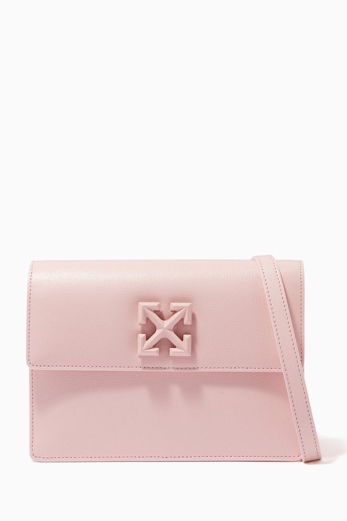 2.0 Jitney Bag in Leather, Pink