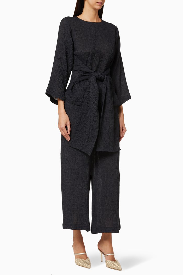 

Crepe Set, Black