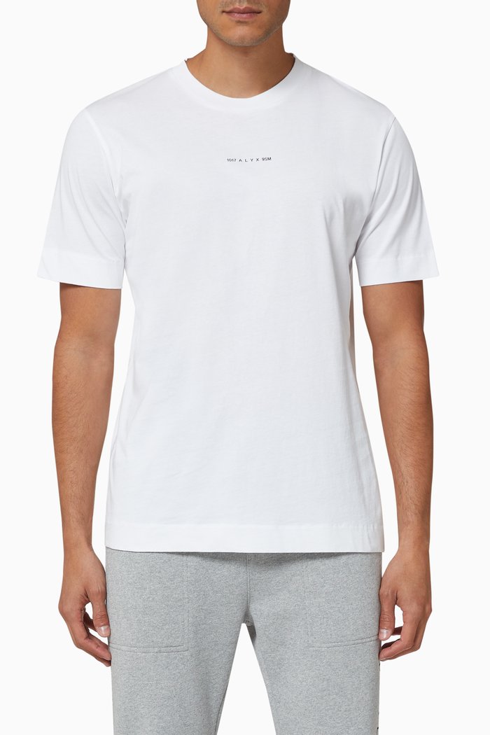 

Dried Tears Logo Cotton T-Shirt, White
