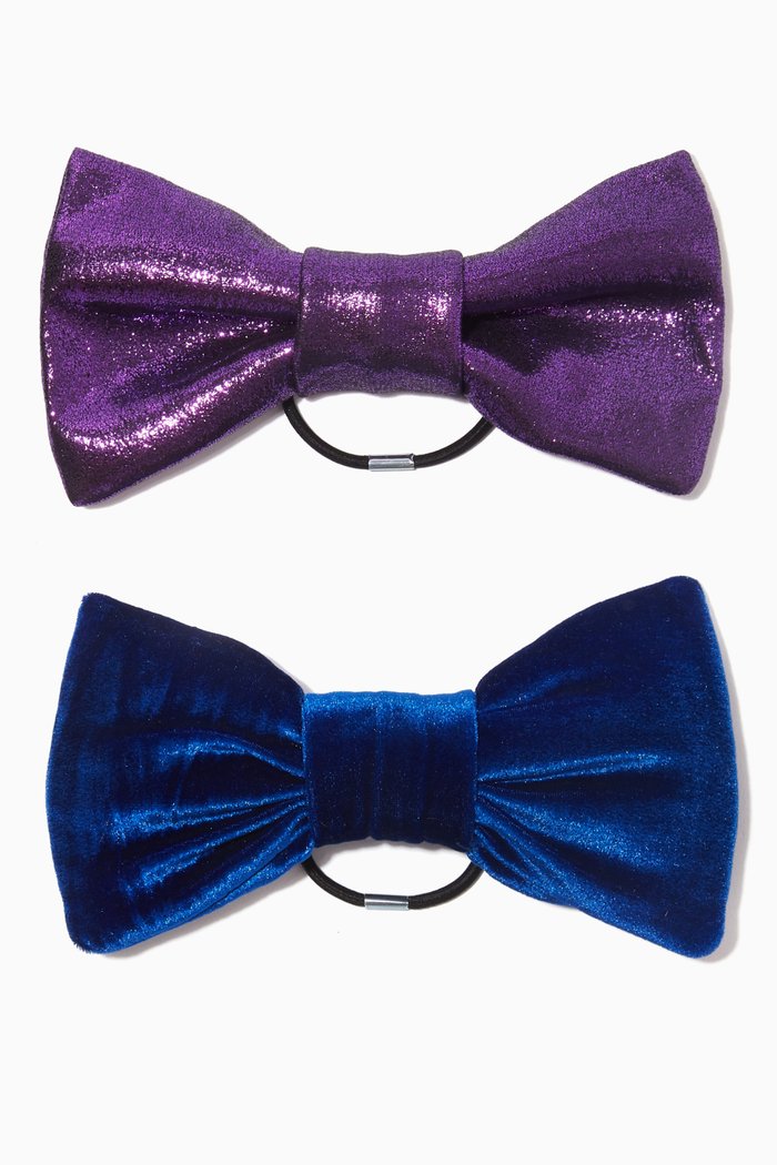 

Bow Fantastic Hair Tie, Set of 2, Multicolour