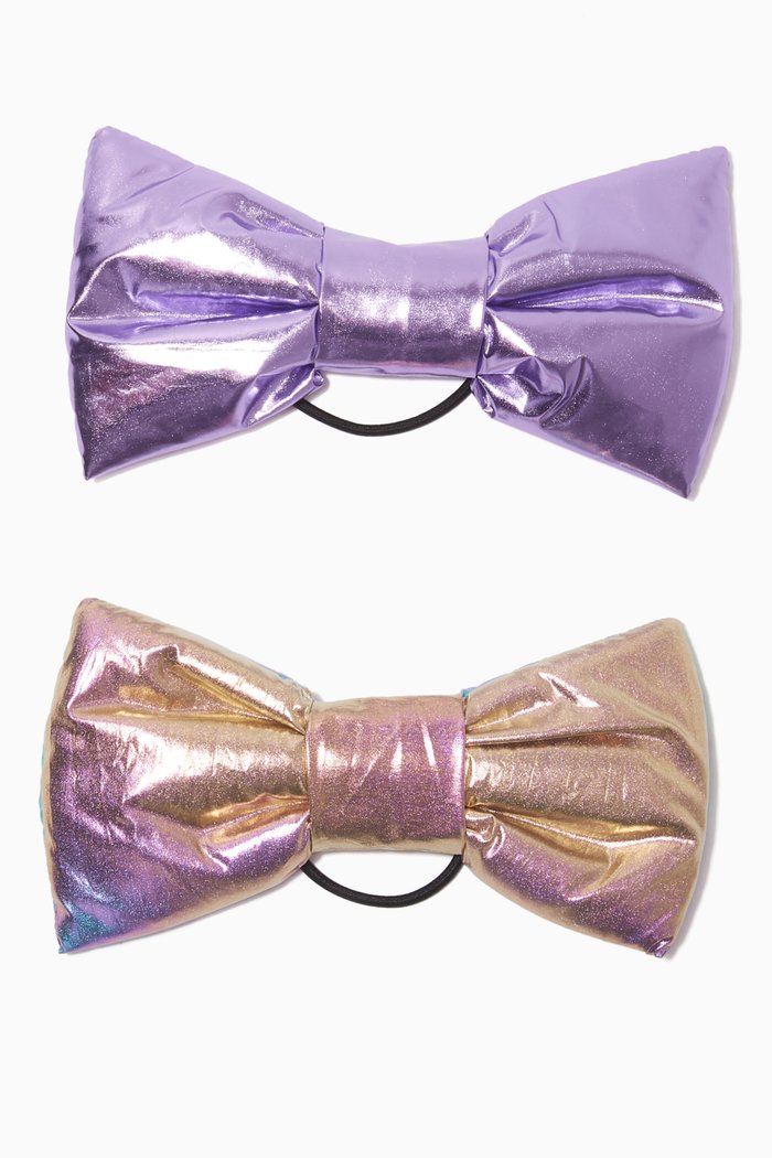 

Bow Fantastic Hair Tie, Set of 2, Multicolour