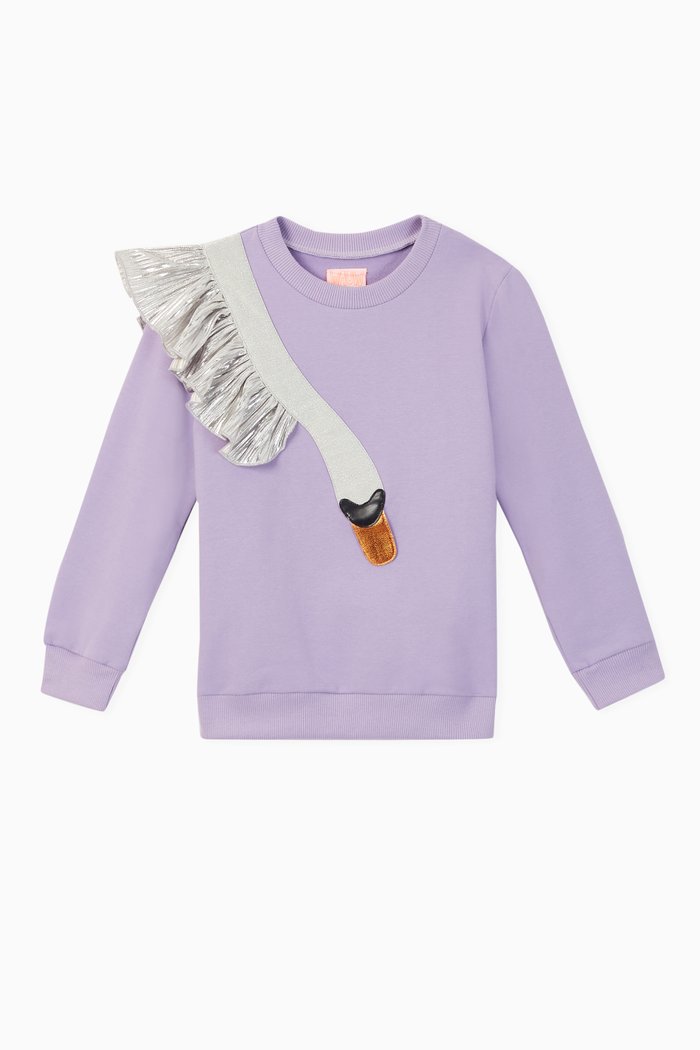 

Dreamy Jersey Sweatshirt, Purple