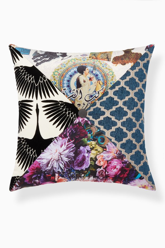 

Floral Print Cushion, 50 x 50, Multicolour