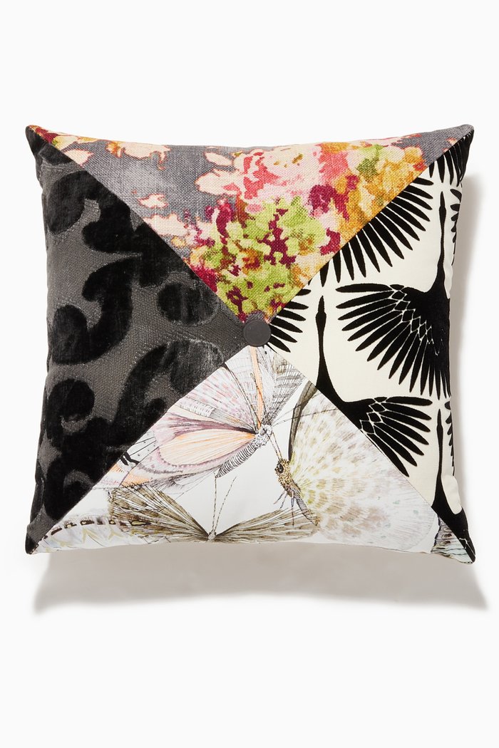 

Floral Print Cushion, 50 x 50, Multicolour