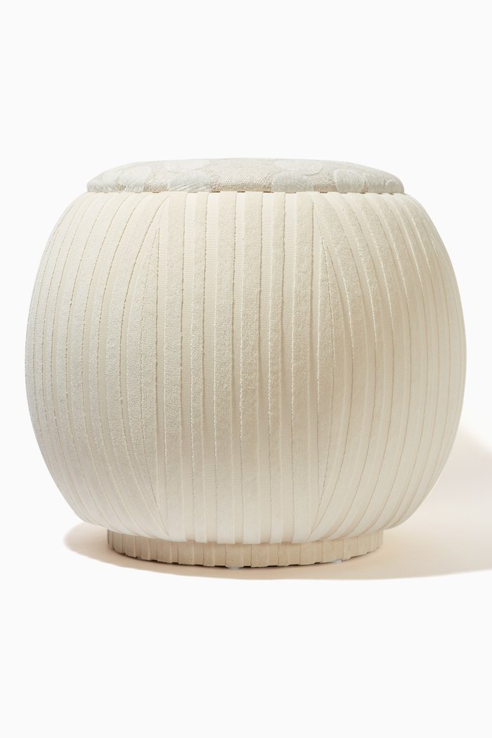 

Patchwork tufted Queen Pouf Chair, Multicolour