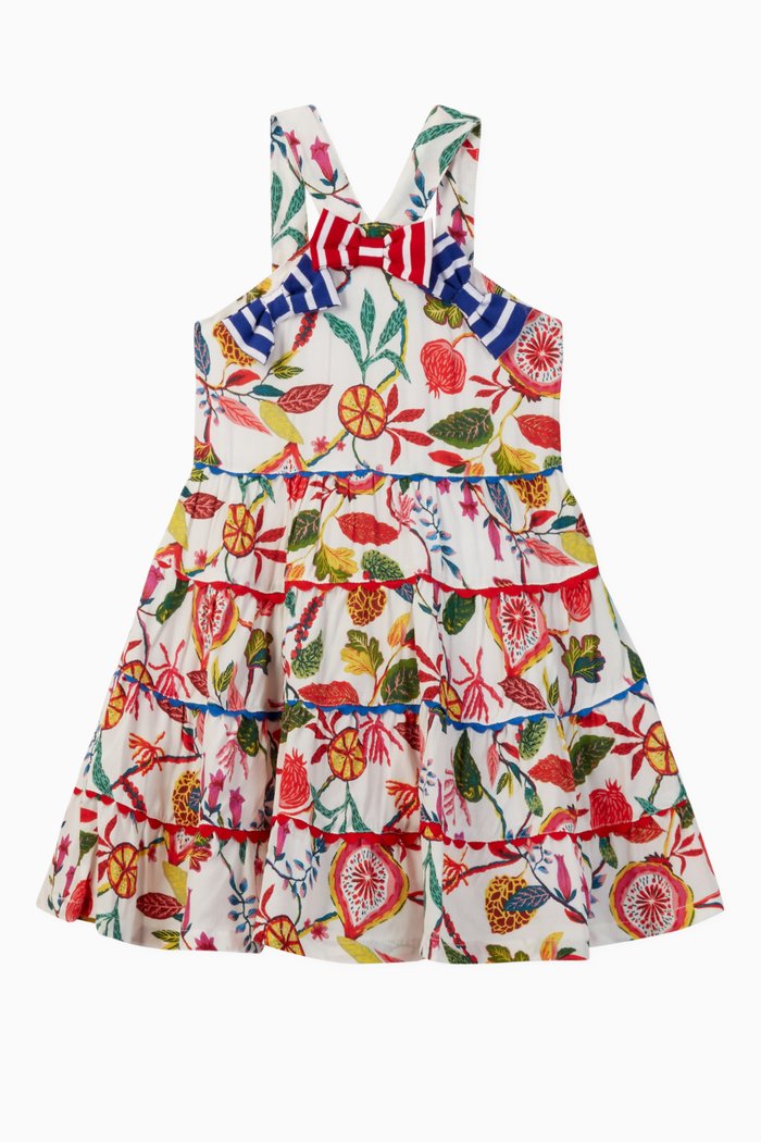 

Elka Fruits Crepe Dress, Multicolour