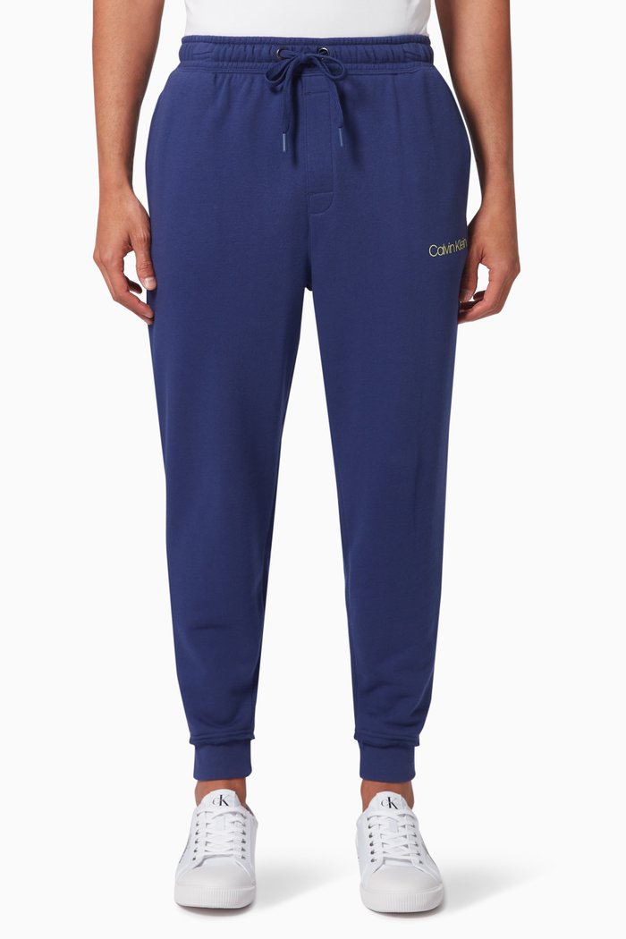 

Logo Sweatpants in Cotton Jersey, Blue