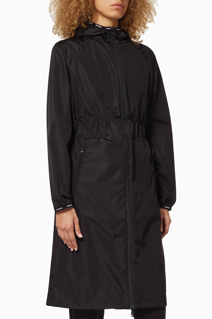 

Rasaben Giubbotto Parka Technical Jacket, Black