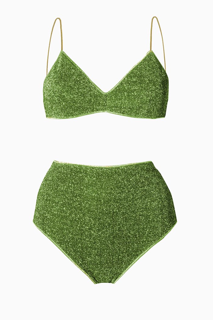 

Lumiére Bikini Set, Green