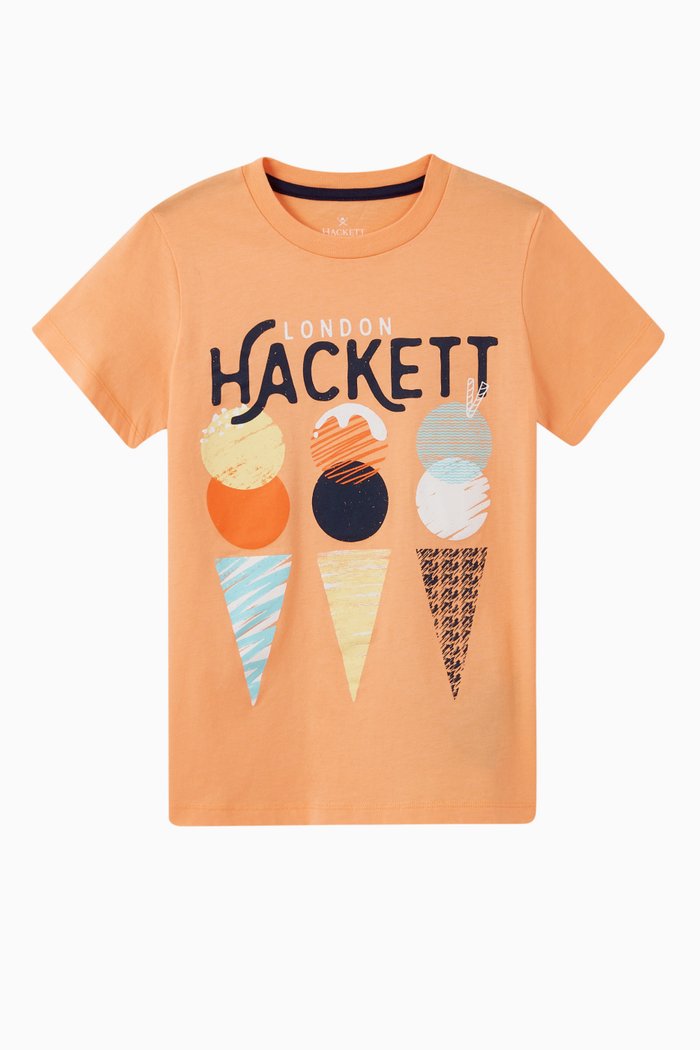 

Hackett Ice Cream T-Shirt, Orange