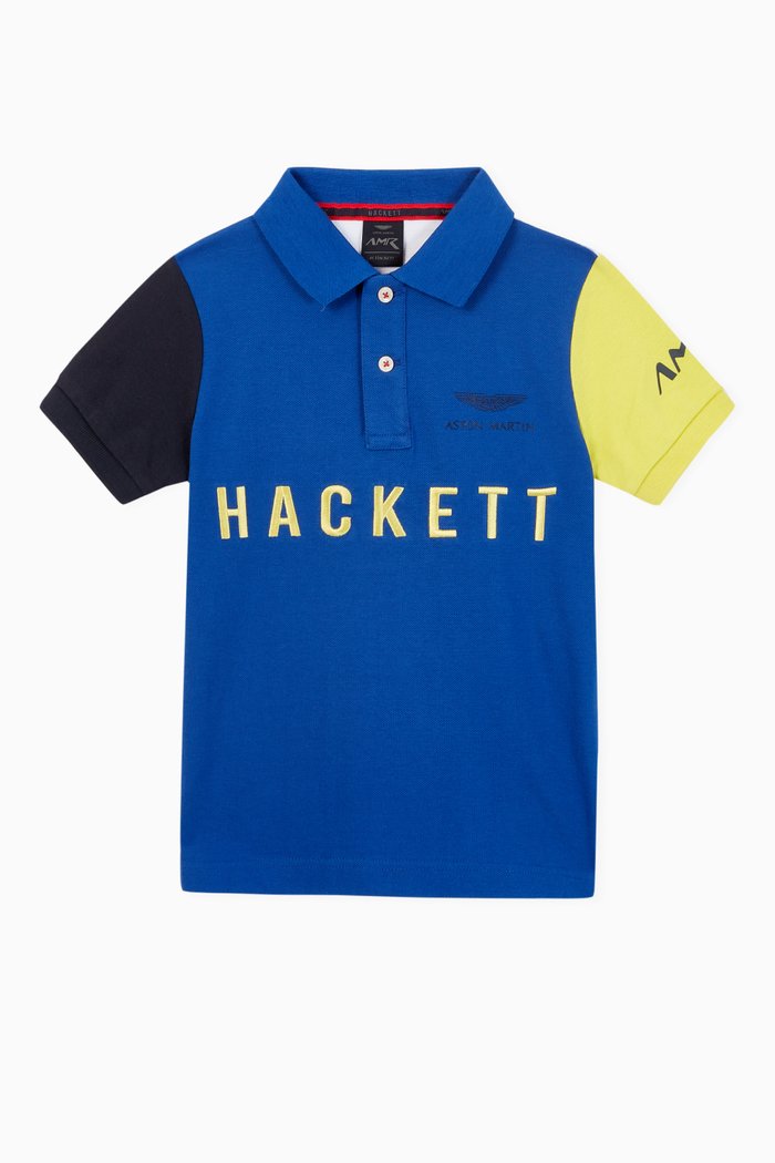 AMR Cotton Polo Shirt, Blue