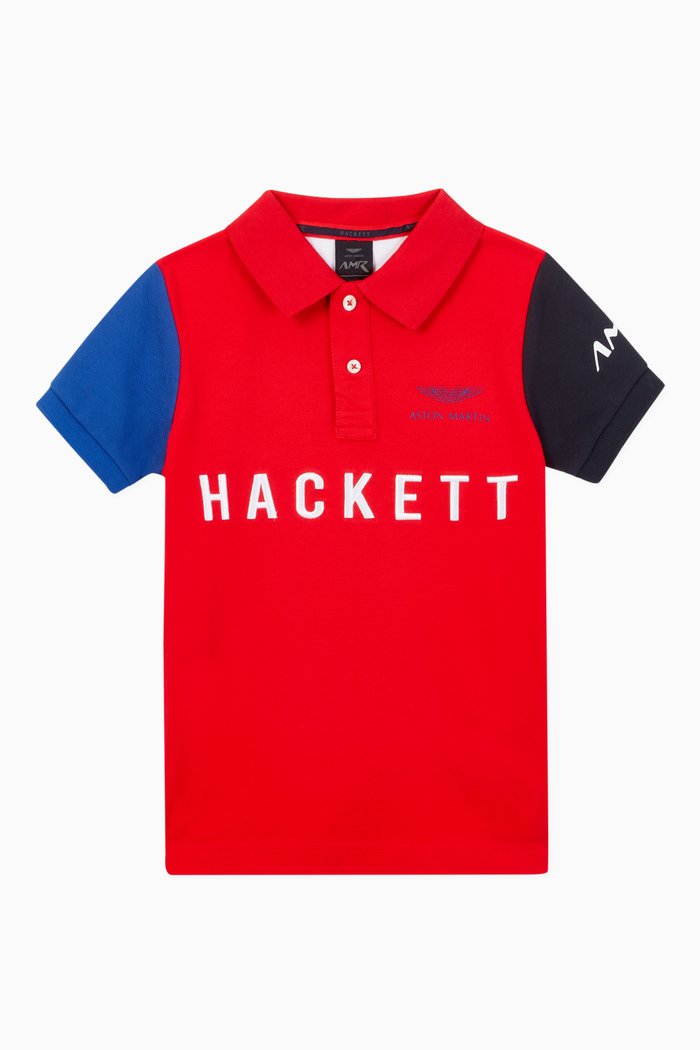 

AMR Cotton Polo Shirt, Red