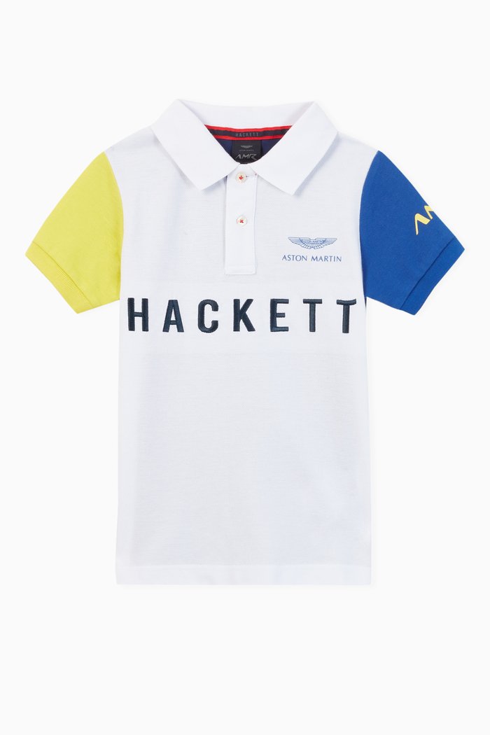 

AMR Cotton Polo Shirt, White