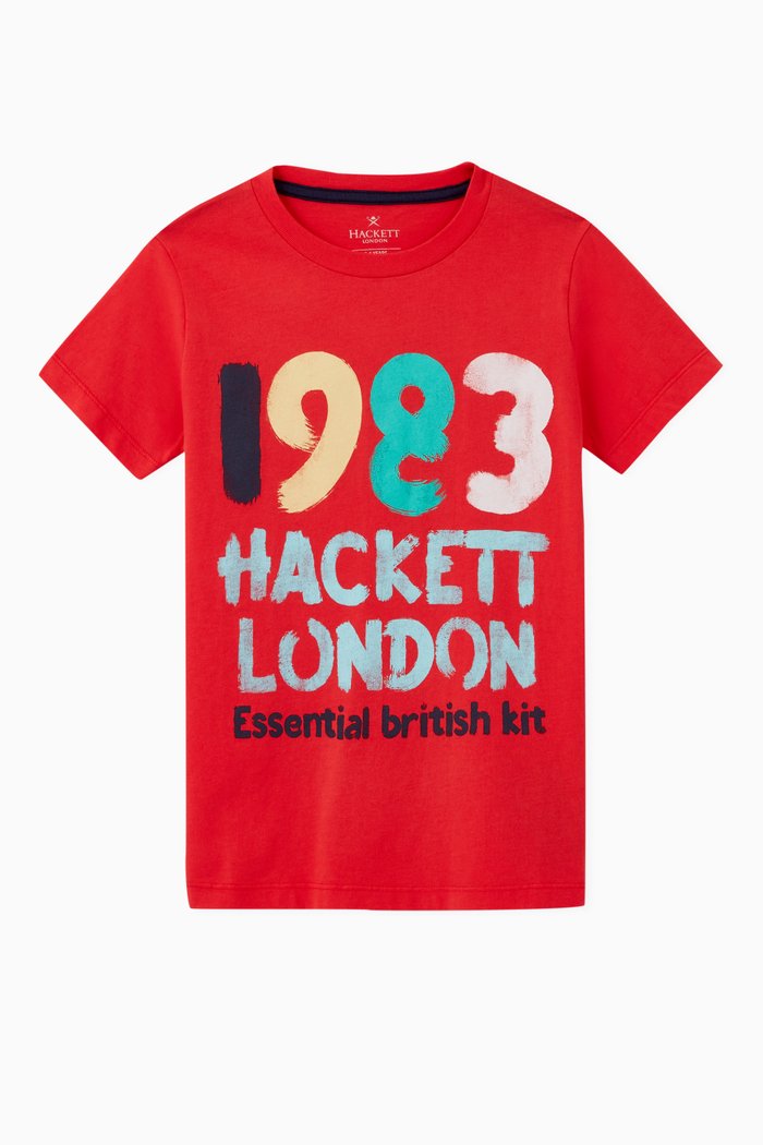 

Hackett 1983 Jersey T-Shirt, Red