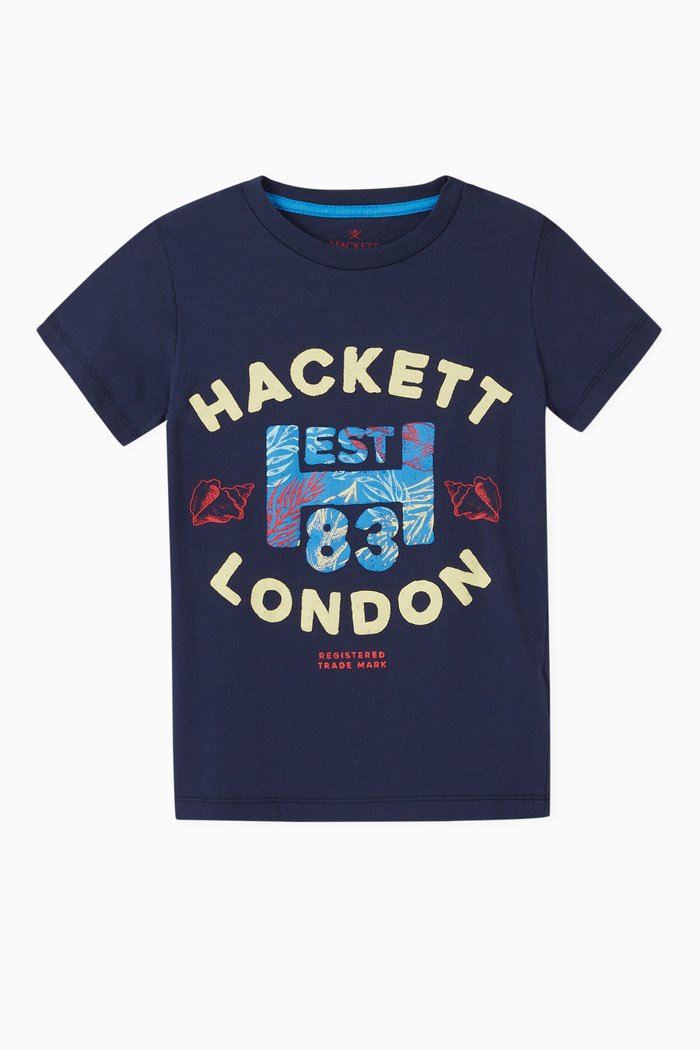 

Hackett Lodon Graphic Jersey T-Shirt, Blue