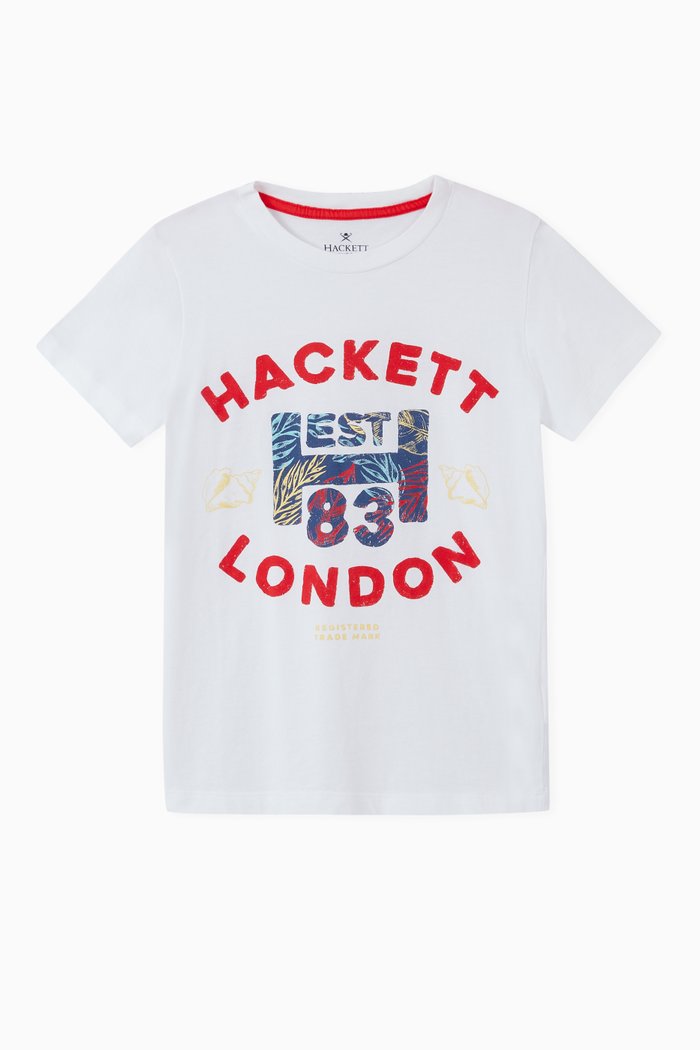 

Hackett Lodon Graphic Jersey T-Shirt, White