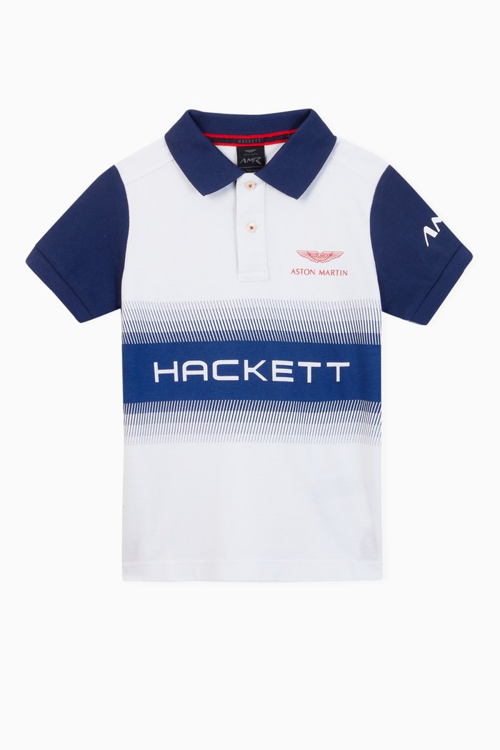 

AMR Hackett Polo Shirt, White