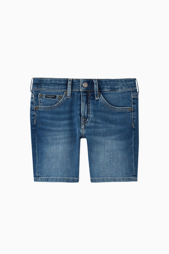 

Hackett Denim Shorts, Blue