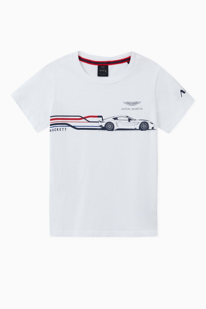 

Aston Martin Jersey T-Shirt, White
