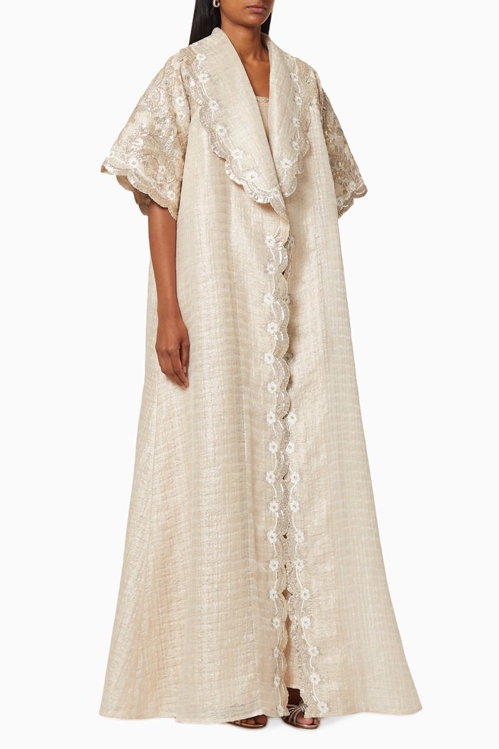 

Aura Royalty Gold Kaftan, Neutral