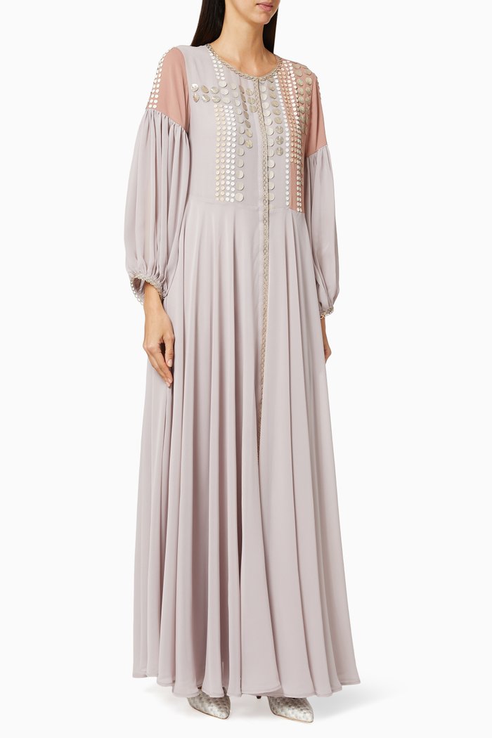 

Sloane Embellished Numismatist Kaftan, Pink