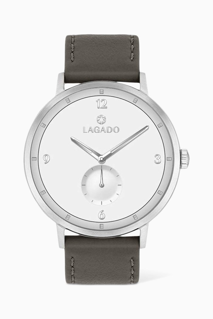 

Tempo Pure Watch, 41.5mm, Silver