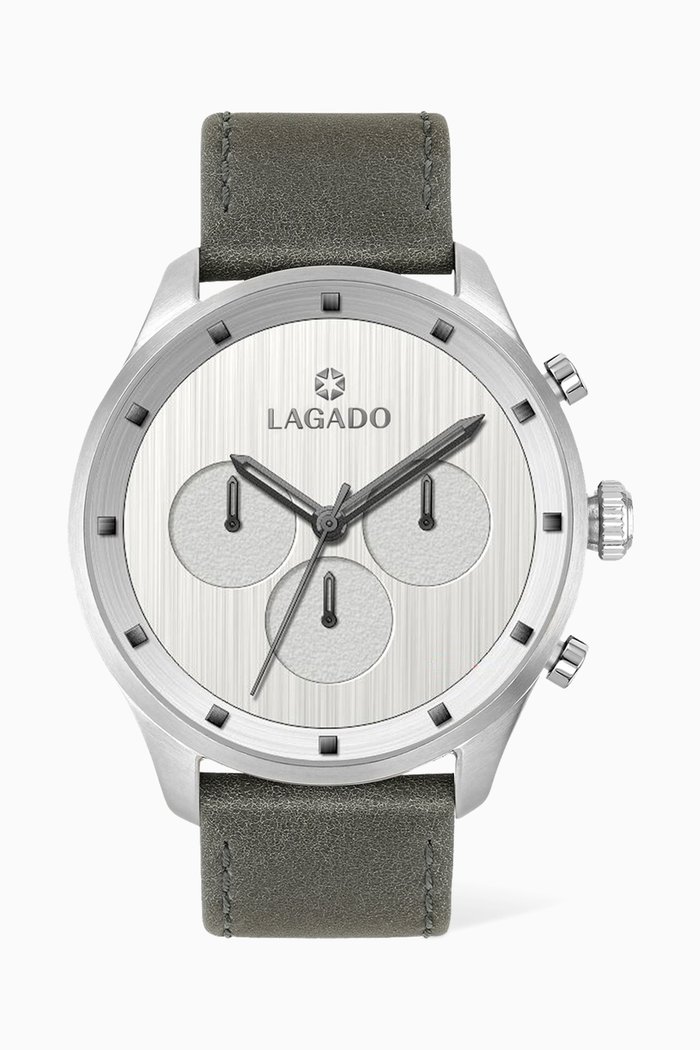 

Evolve Alpha Chronograph Watch, 44mm, Silver