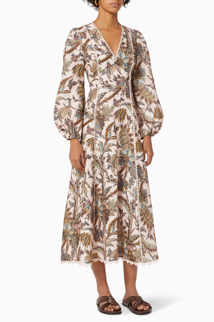 

Estella Midi Dress, Multicolour
