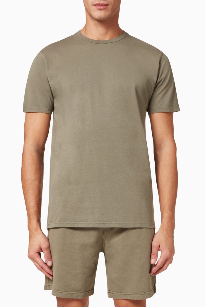 

Classic T-shirt in Organic Cotton, Brown