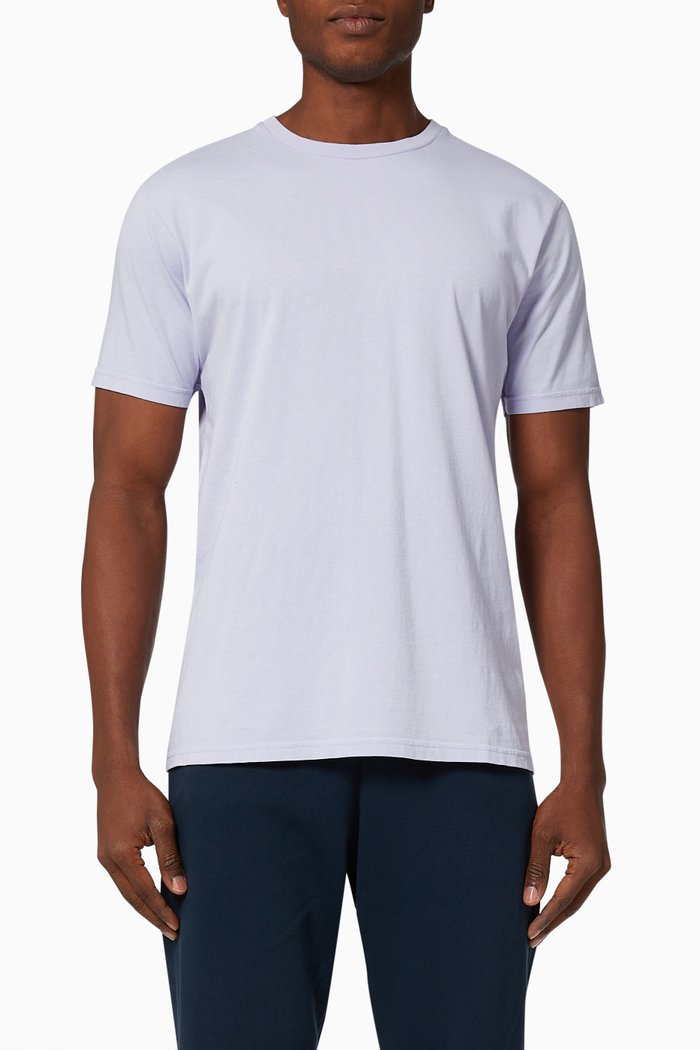 

Classic T-shirt in Organic Cotton, Purple